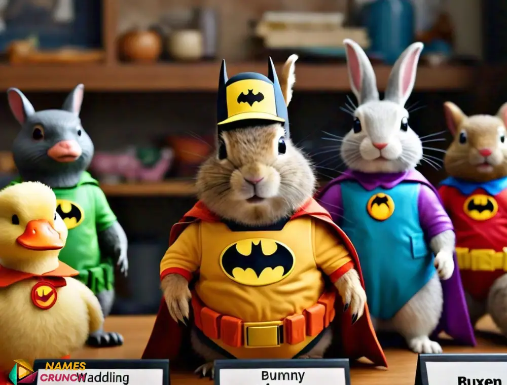 Animal-Inspired funny Batman Names