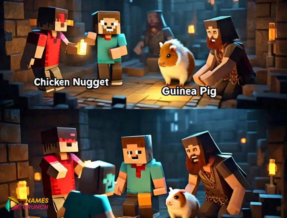 Animal-Themed Funny Minecraft Names