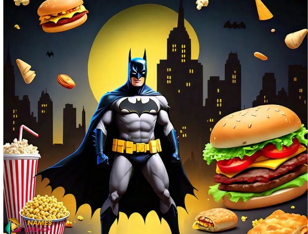 Food-Inspired Funny Batman Names