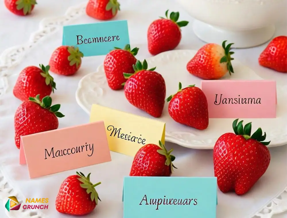 Funny and Playful Strawberry Names