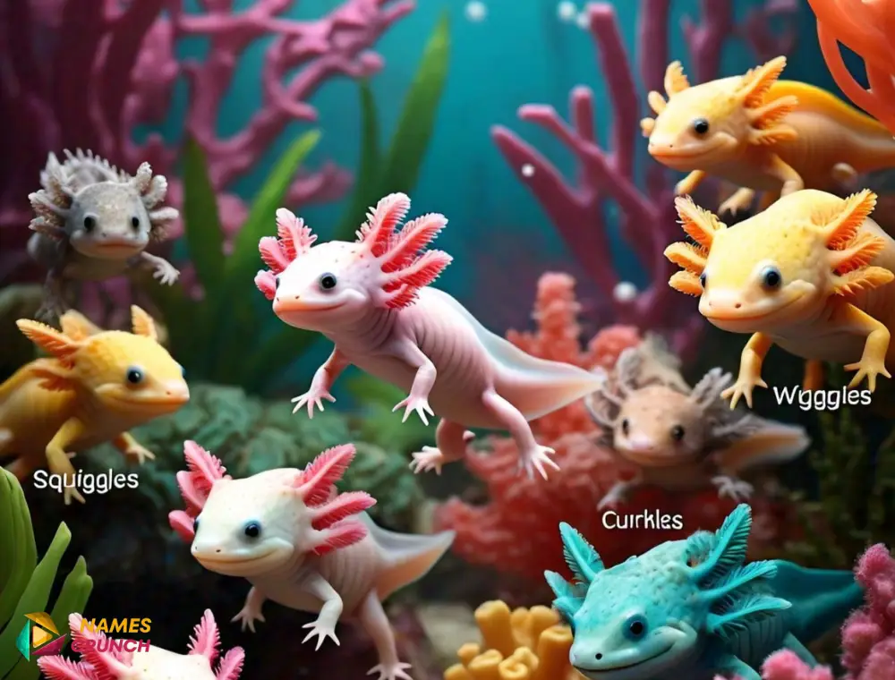 Nature-Inspired Funny Axolotl Names