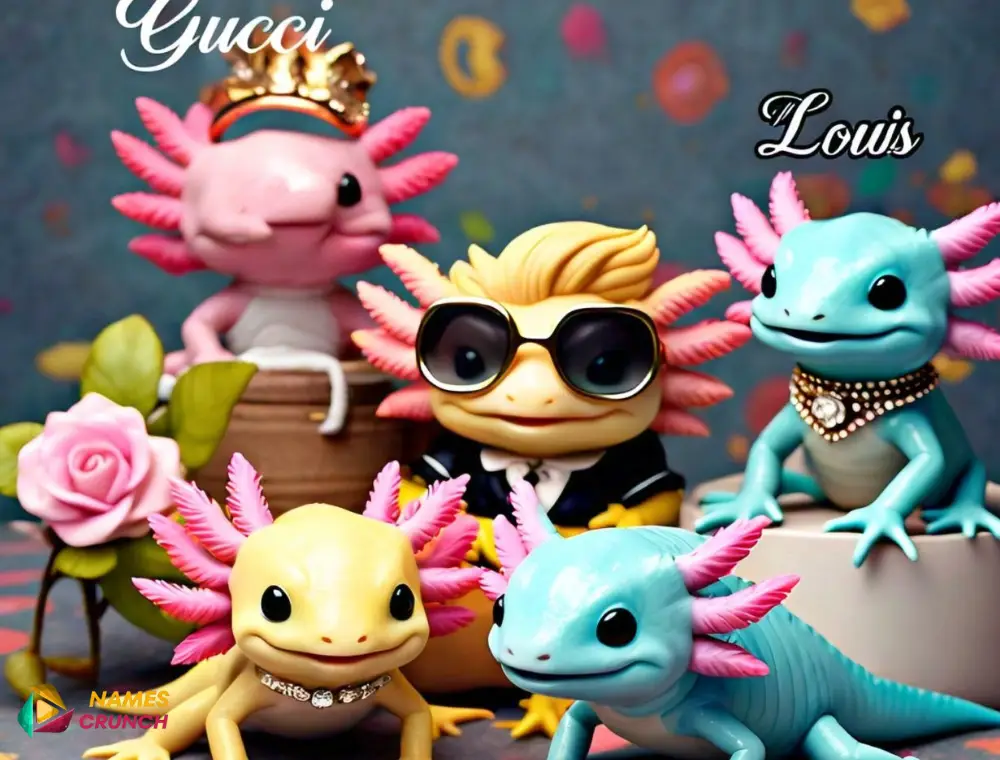 Pop Culture Funny Axolotl Names