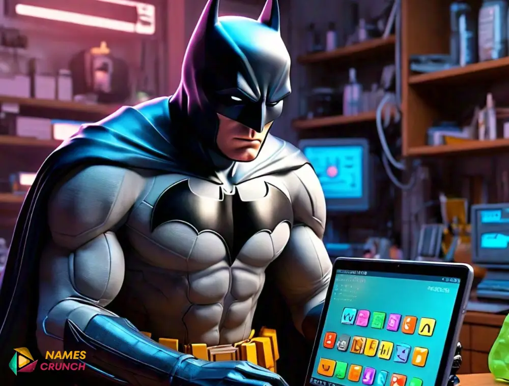 Tech-Inspired Funny Batman Names