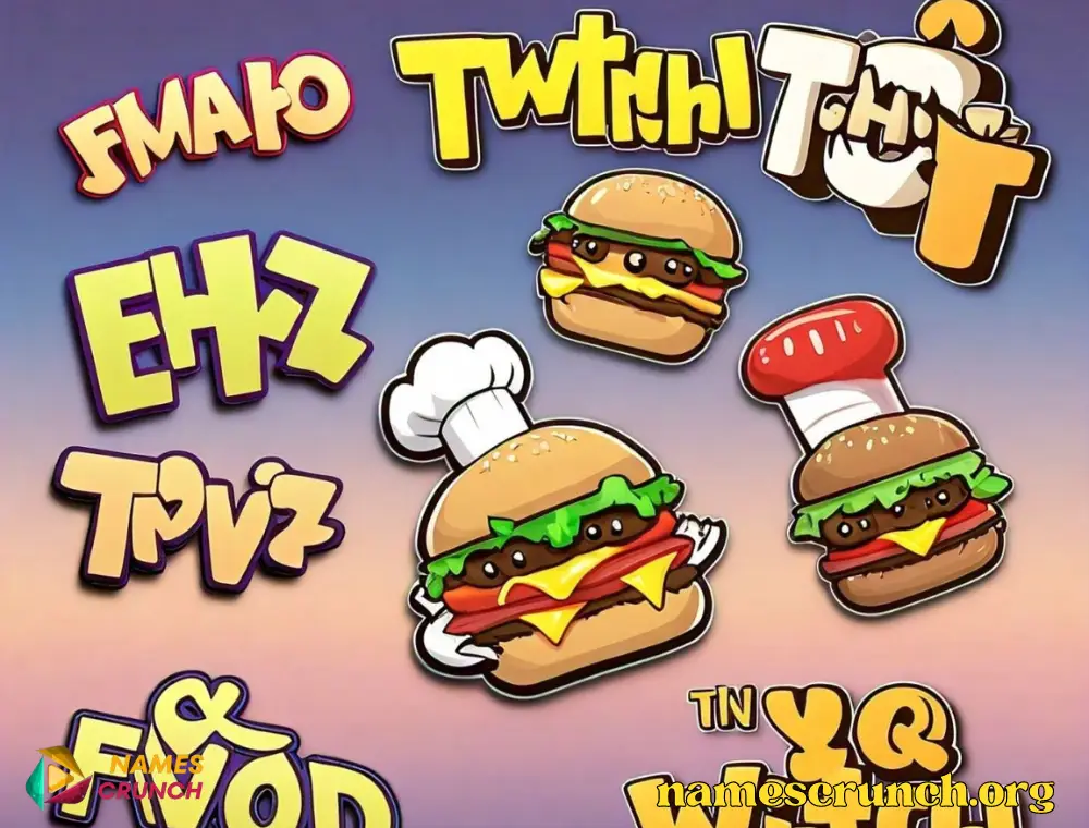 Food-Related Funny Twitch Names