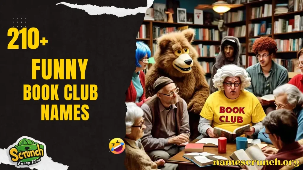 Funny-Book-Club-Names