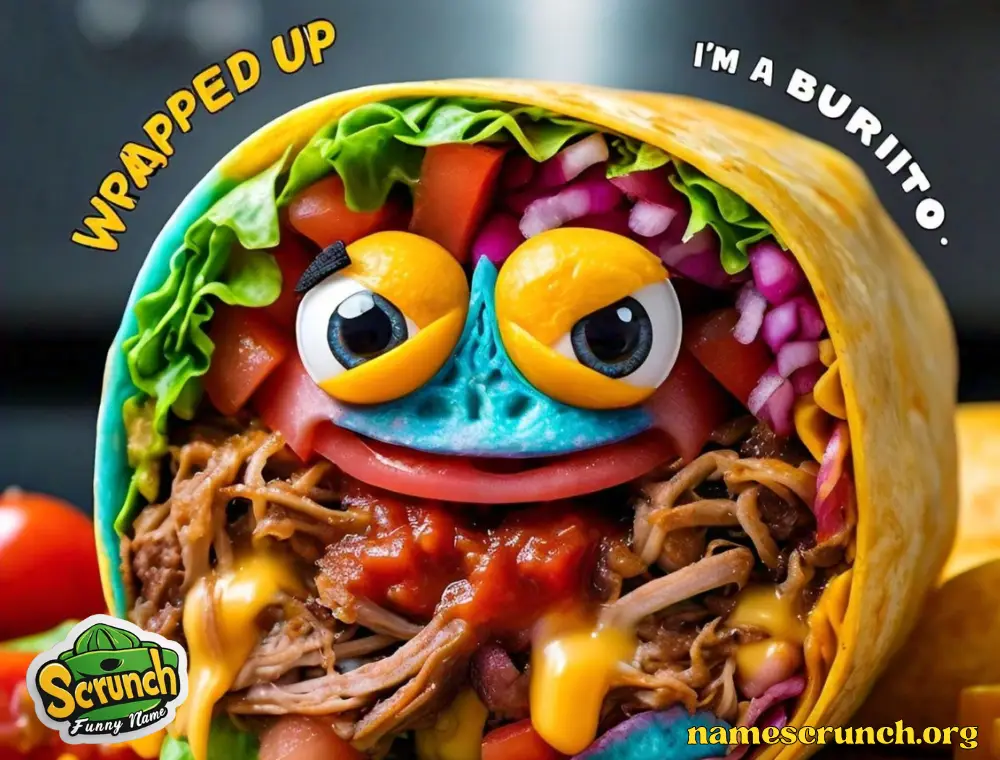 130+ Funny Burrito Names: Hilarious and Creative Ideas for Your Menu