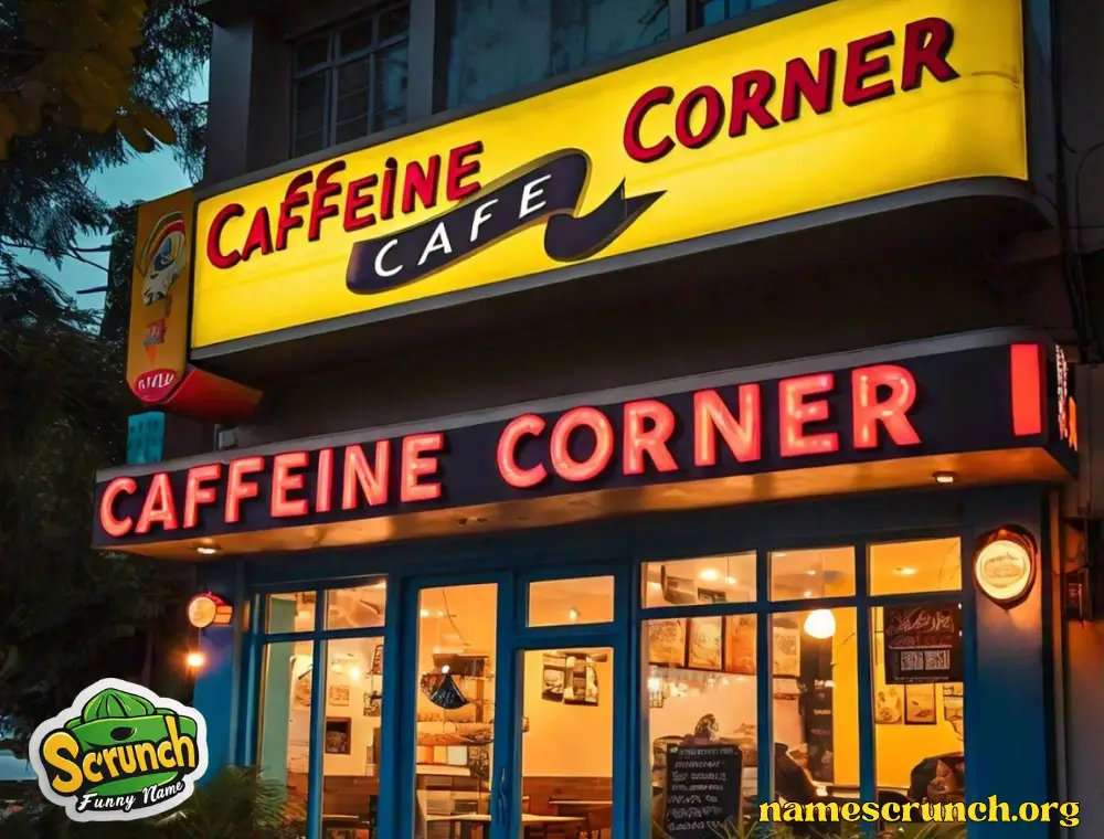 Funny Business Names for Caffeine Corner