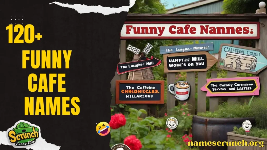 Funny Cafe Names