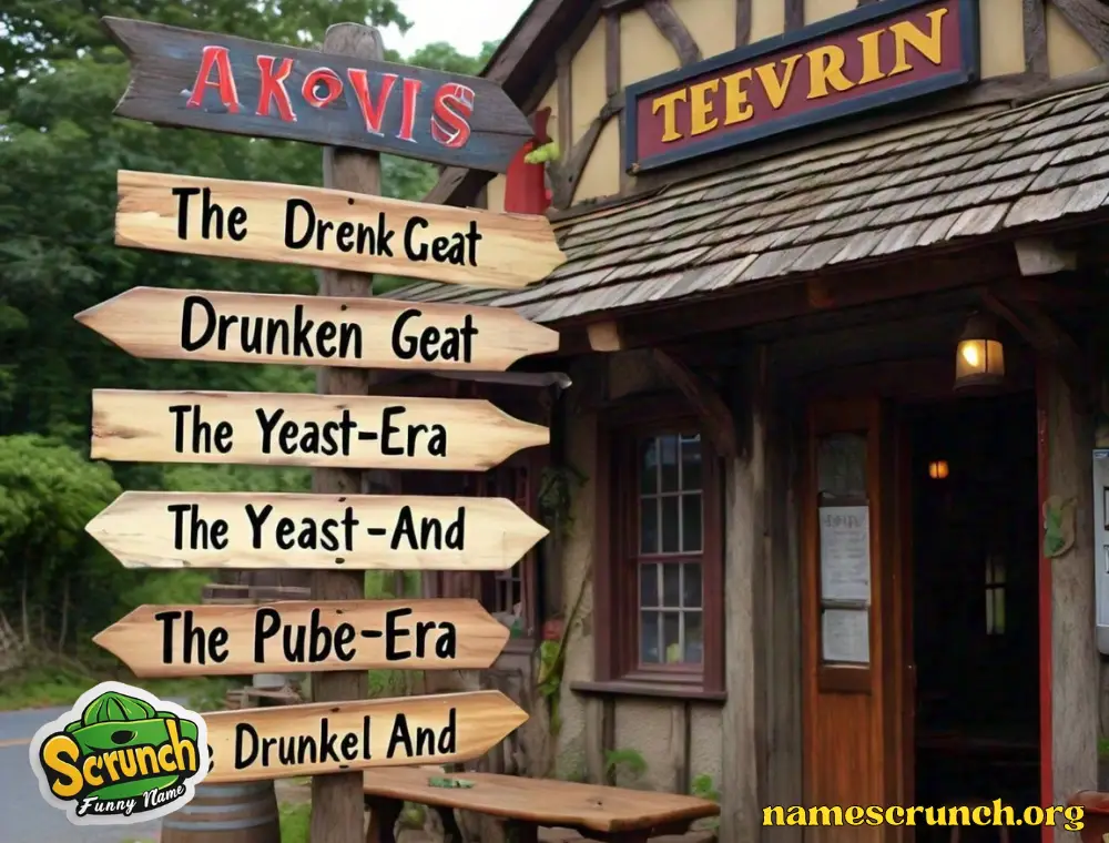 Funny Tavern Names Ideas