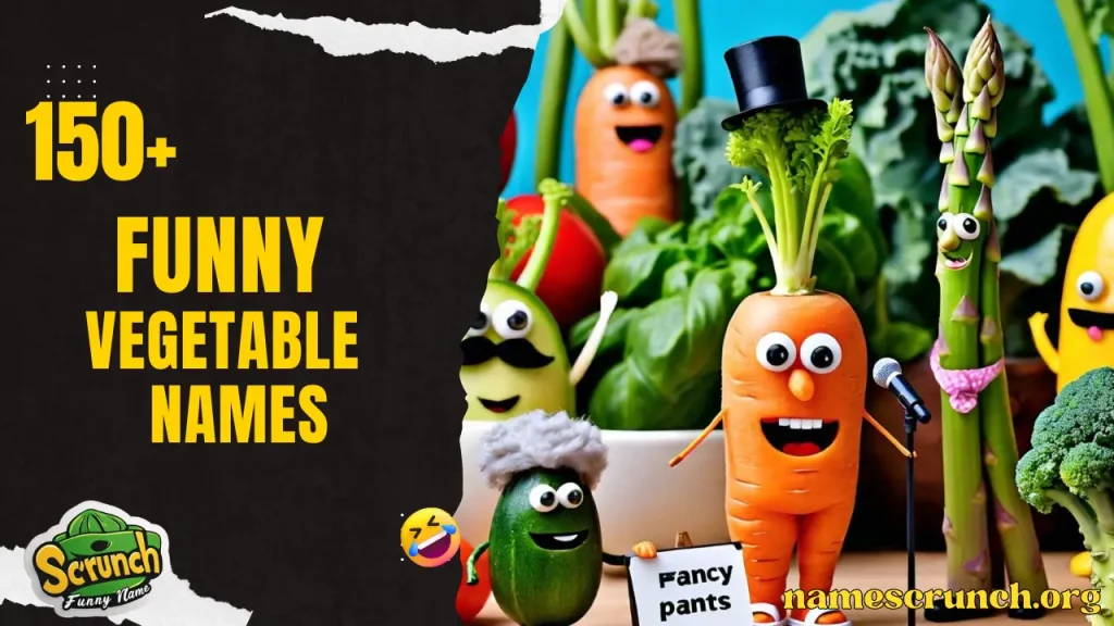 funny Vegetable Names