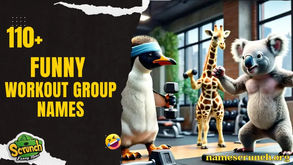 Funny-Workout-Group-Names