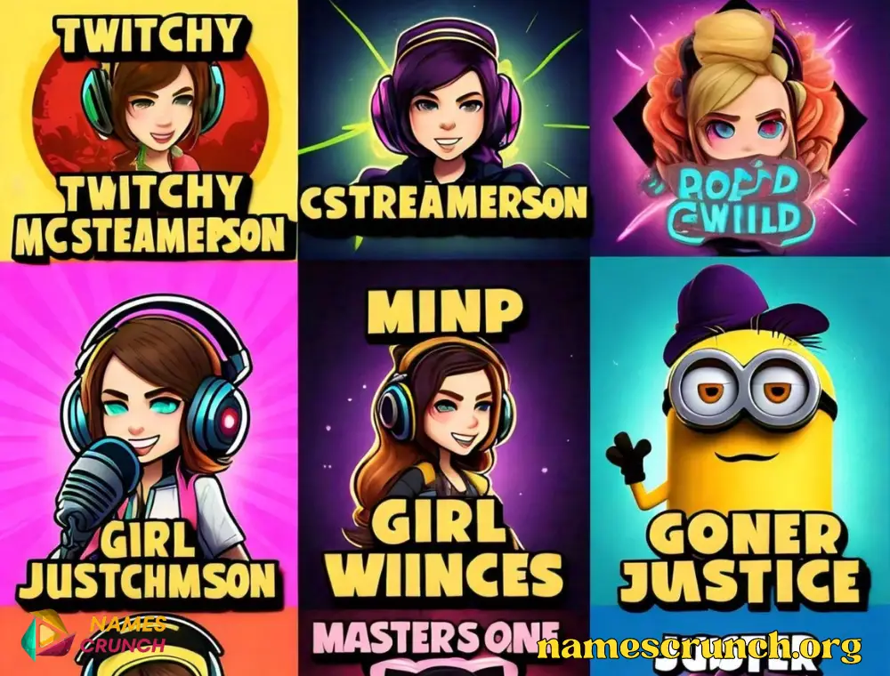 Pop Culture Funny Twitch Names