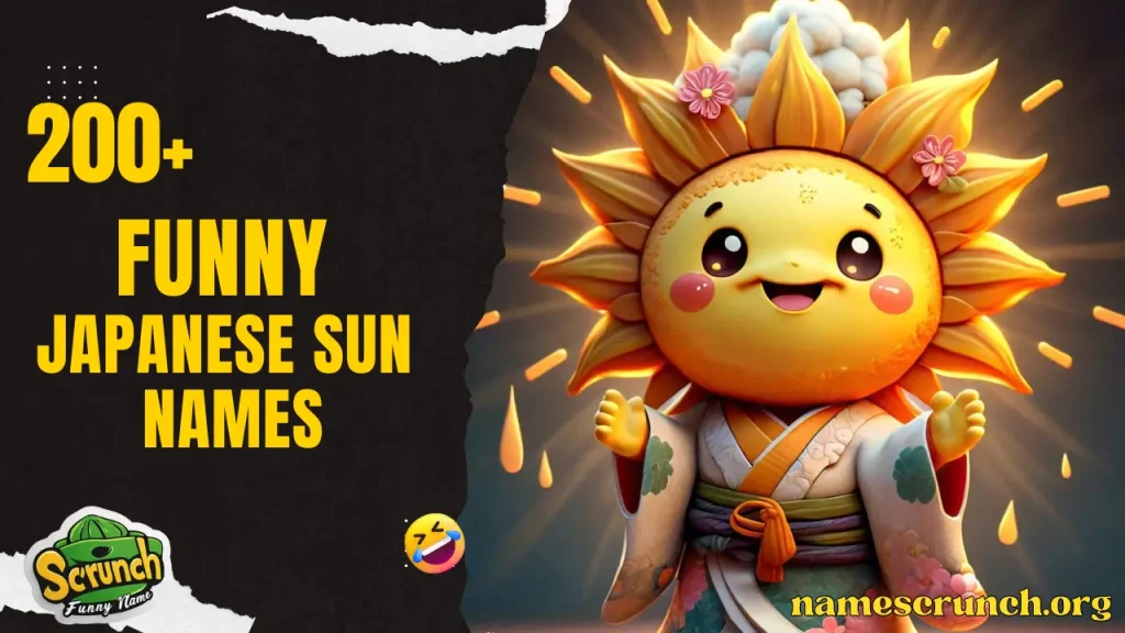 Japanese Sun Names