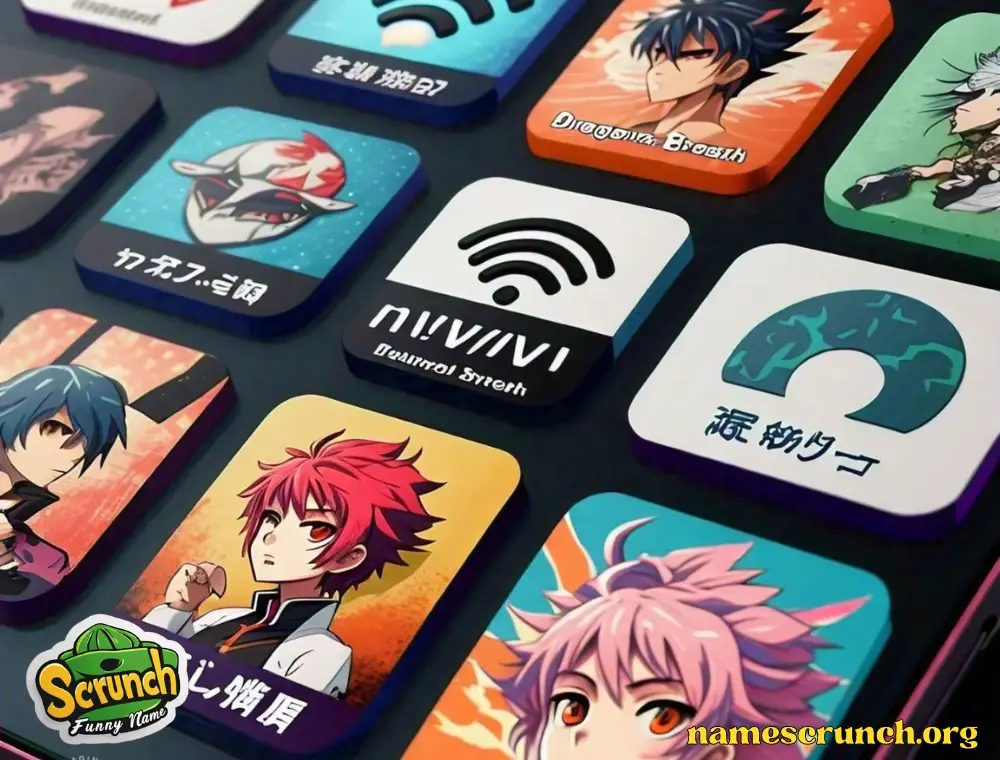 Anime-Inspired WiFi Names