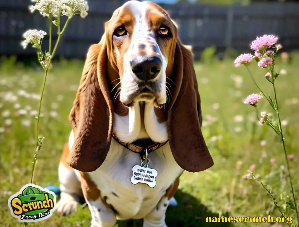 Funny Basset Hound Names with Meaning