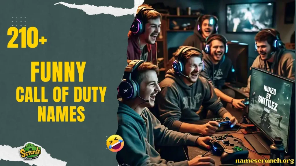 Funny Call of Duty Names