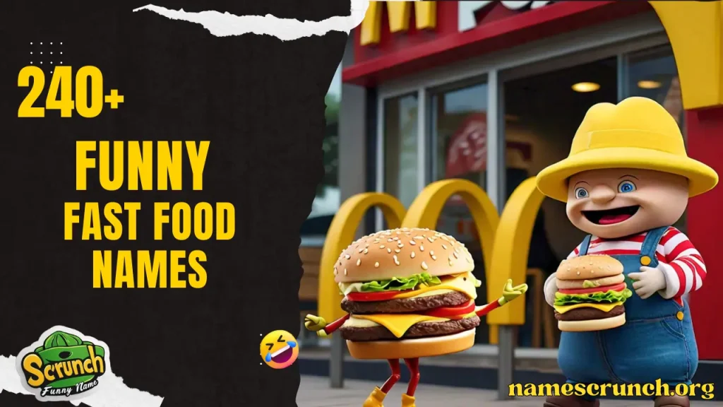 Funny Fast Food Names