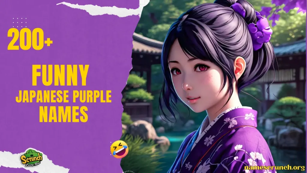 Japanese Names That Mean Purple